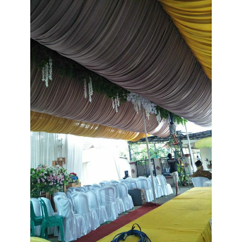 PLAFON TENDA MODEL GALENGAN/GELOMBANG