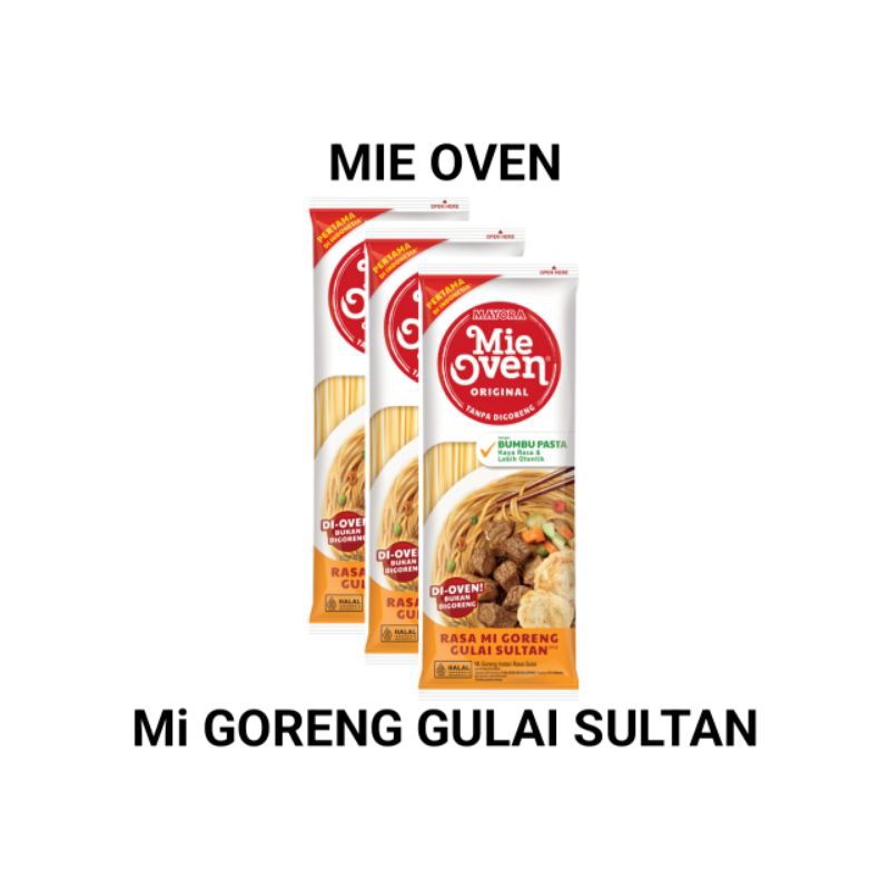 

Mie Oven Goreng Rasa Gulai Sultan 1pcs