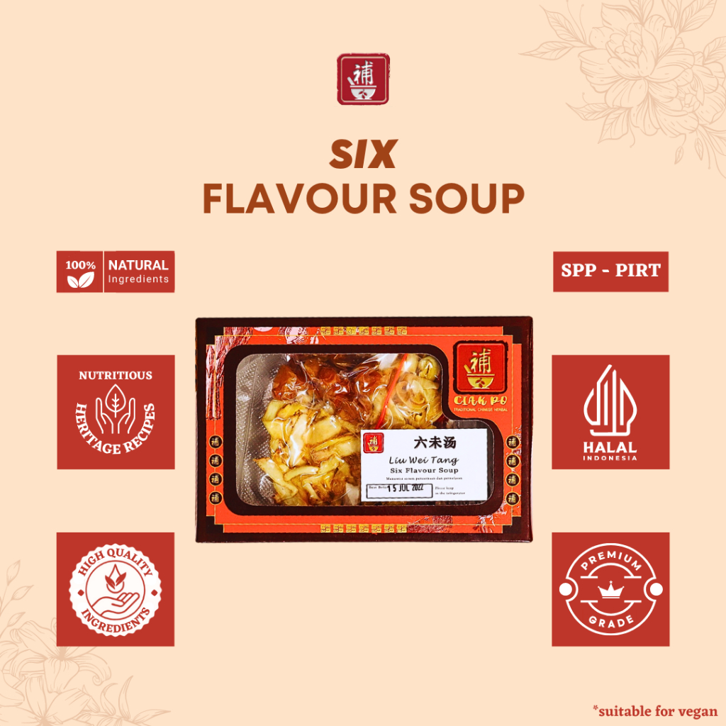 

Ciak Po - Ciakpo Tim Ayam Obat Six Flavour Soup