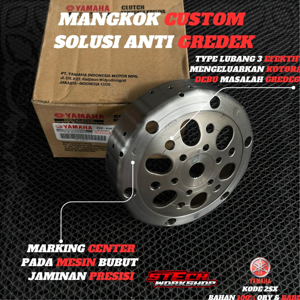 SOUL GT 125 - MANGKOK KAMPAS GANDA MIO M3 MANGKOK KAMPAS GANDA SOUL GT 125  XRIDE 125