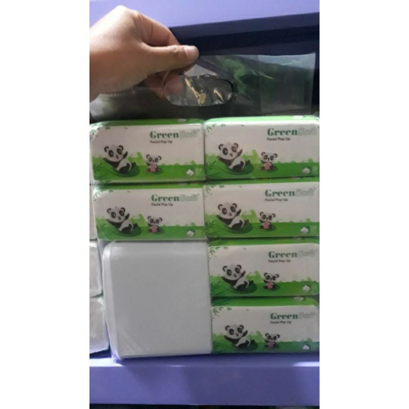 TISSUE GREENSOFT PANDA 130 HEET