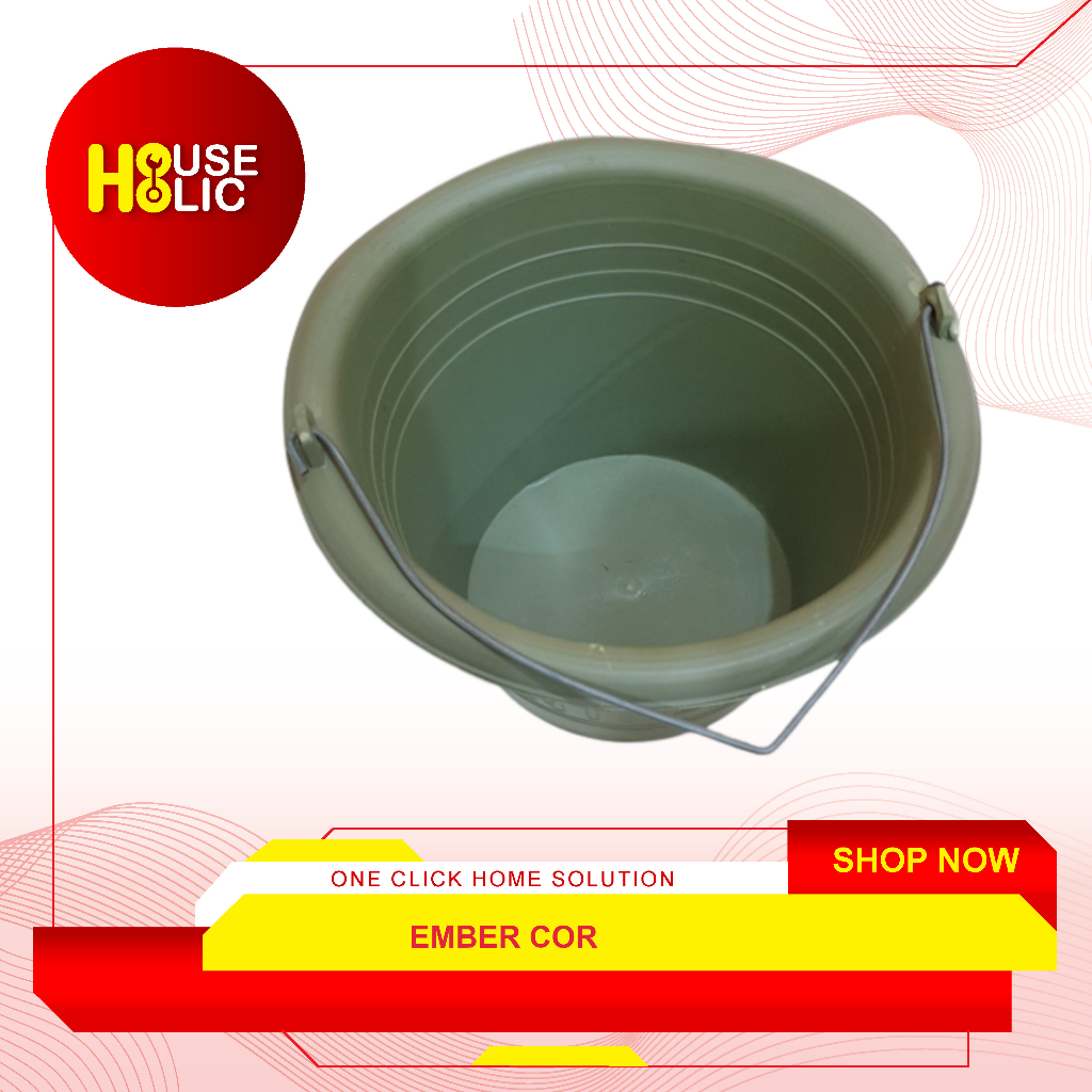 Ember Cor Plastik / Ember Anti Pecah Warna / Timba Cor