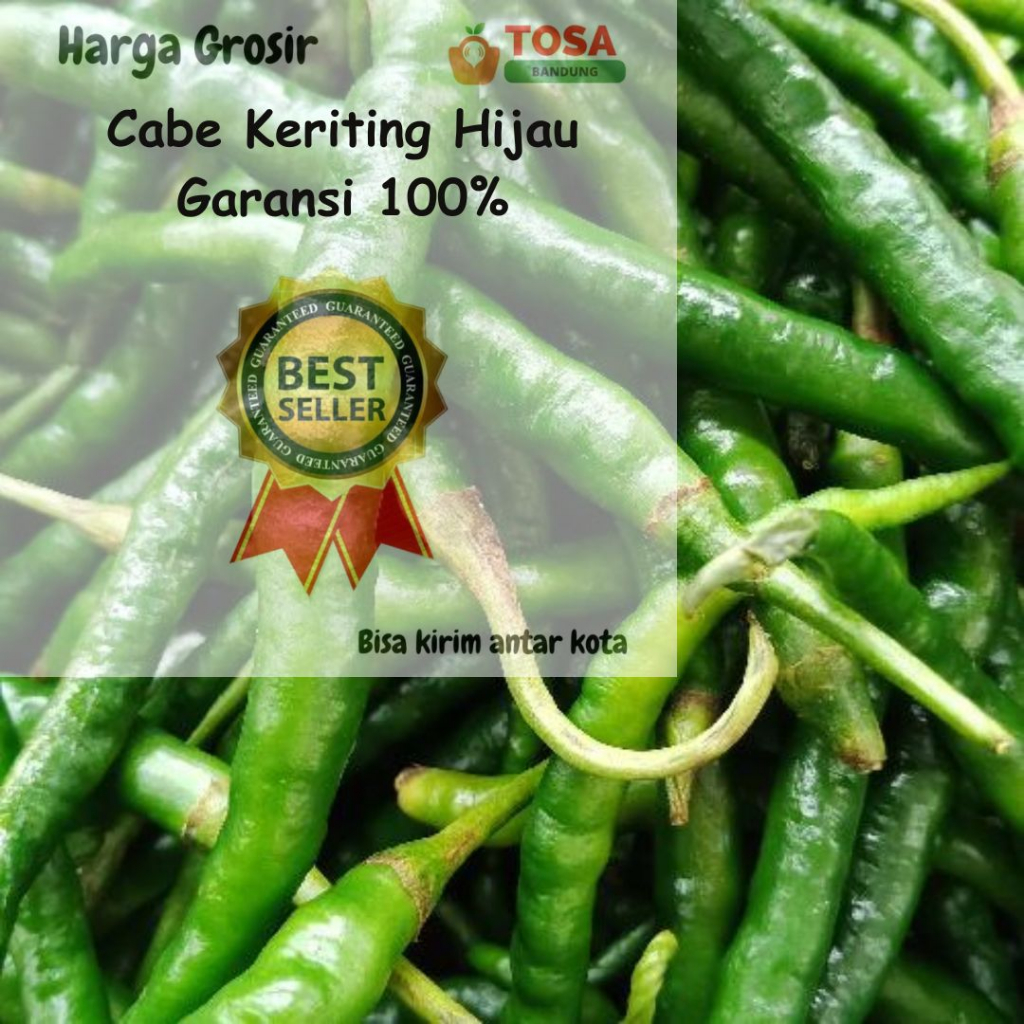 

Cabe Keriting Hijau kirim antar kota