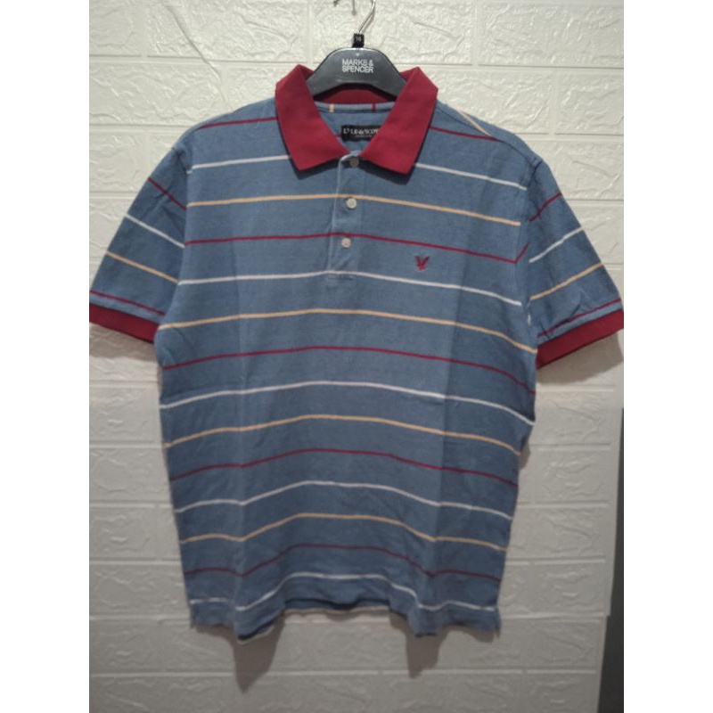 Lyle Scott Stripe polo shirt