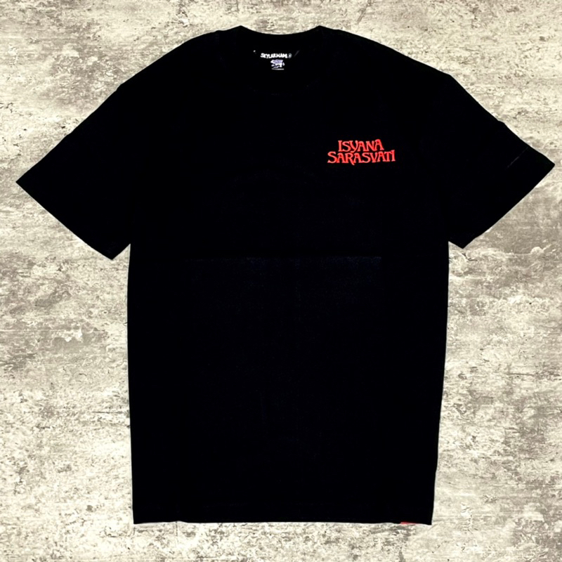 NOOV MUSIC Tshirt Baju Kaos Isyana Sarasvati - Burning Fire Tshirt - Black | Original Merchandise