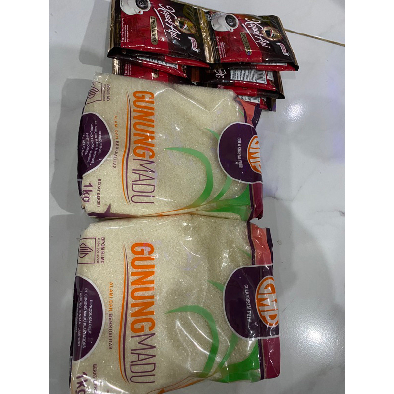 

PAKET GULA 2 kg + Kopi kapal api 1 renceng