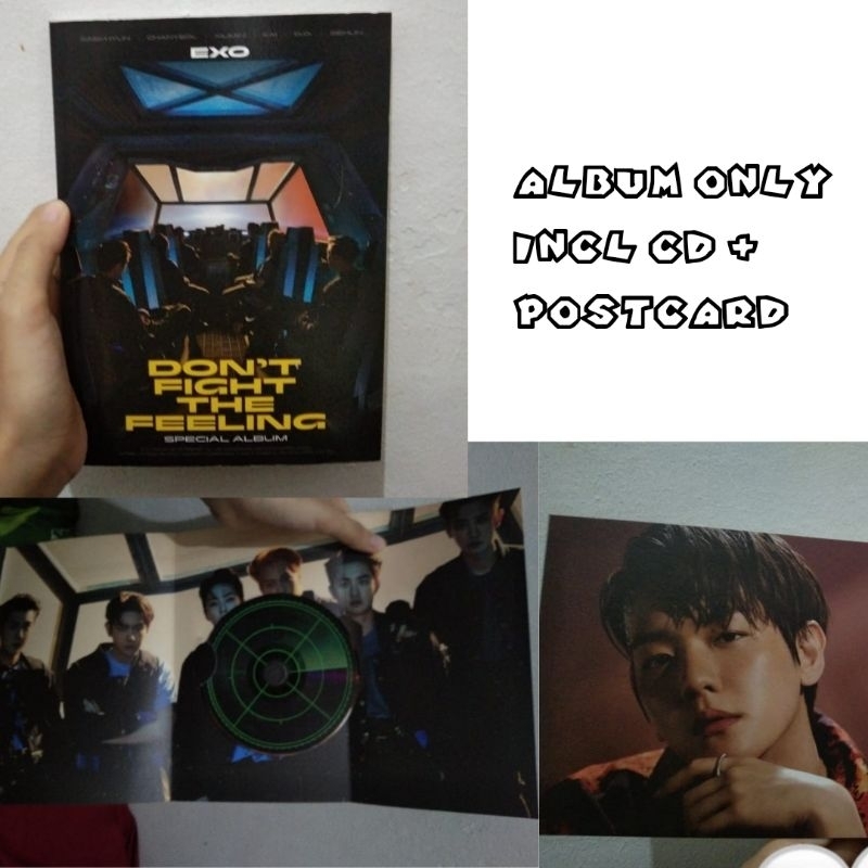 ALBUM ONLY DFTF EXO + PC XIUMIN