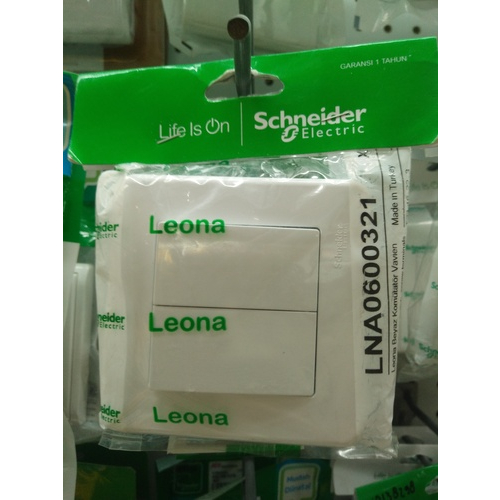 Schneider Switch [2 Gang 2 Way] [LEONA]