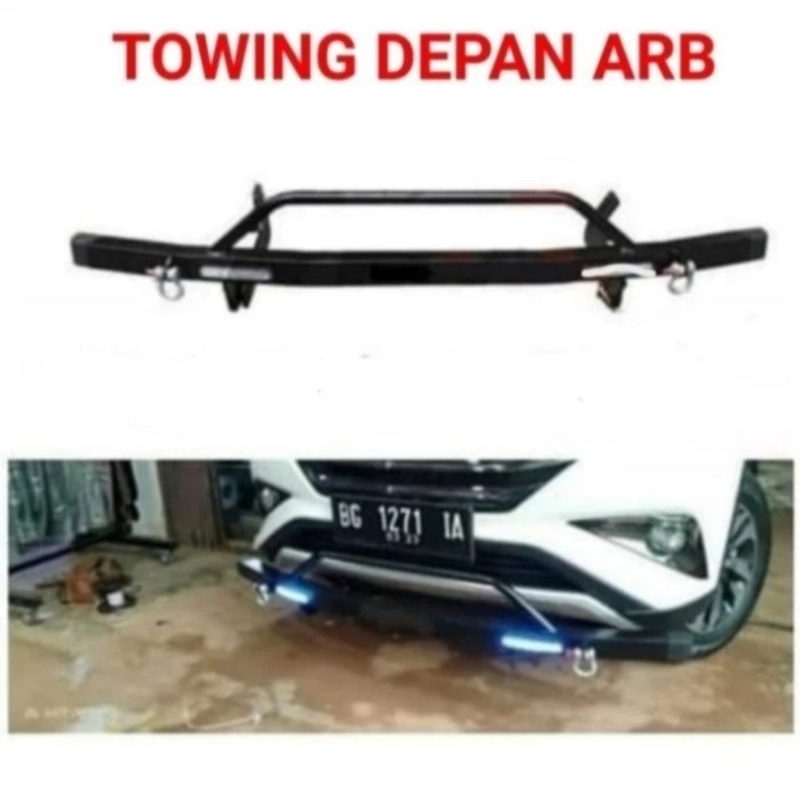 Tanduk ARB Pengaman Bemper Depan Besi Mini All New Fortuner