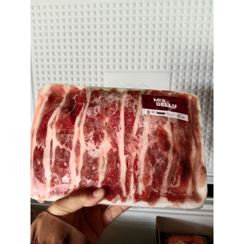 

mixfat / belly mix slice / daging slice 500g