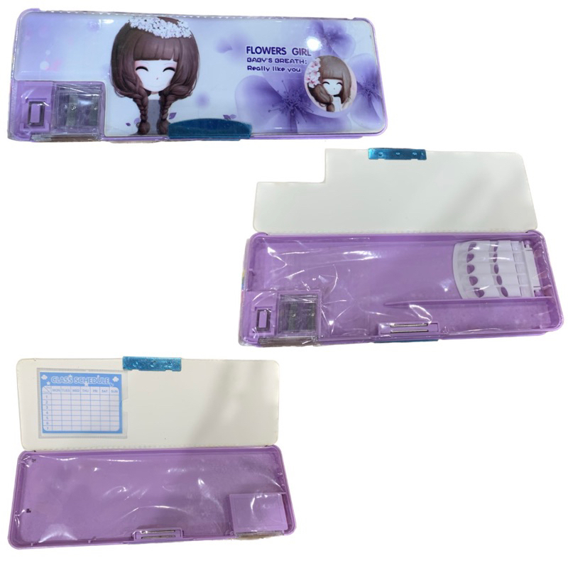 

Kotak Pensil Magnet / Tempat Pensil Magnet Karakter Flowers Girl