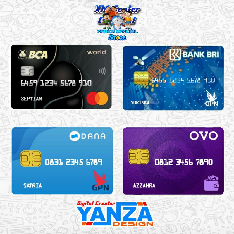 Sticker WA / Sticker WhatsApp Rekening BANK