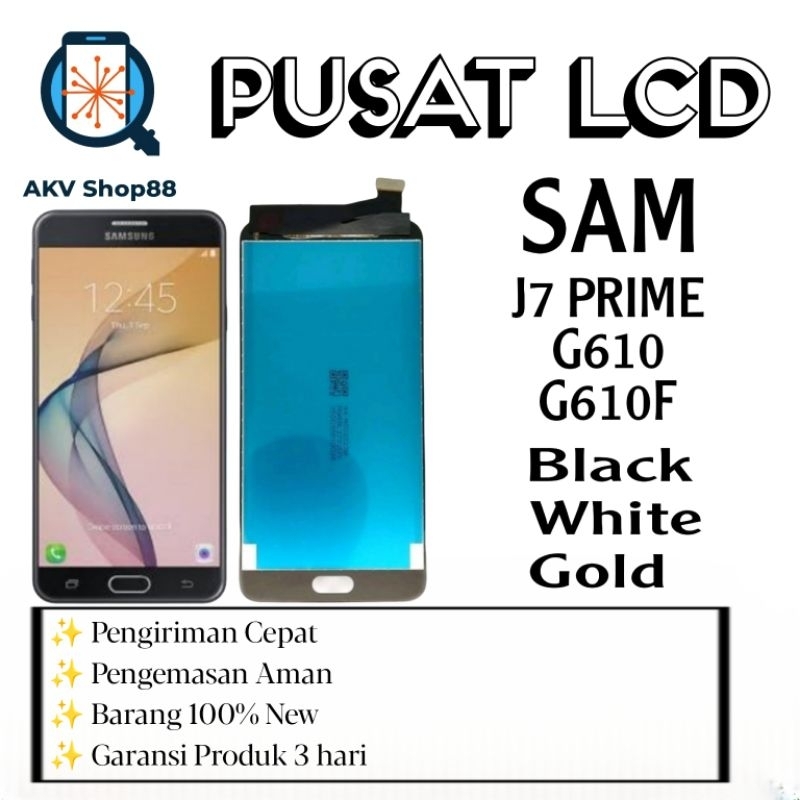 LCD TOUCHSCREEN SAMSUNG J7 PRIME / G610 / G610F FULLSET Oncell