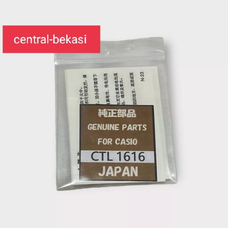 FOR CASIO CTL 1616 BATERAI JAM CASIO CTL 1616 ORIGINAL