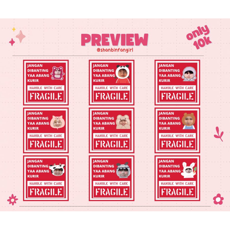 

Sticker fragile kpop Zerobaseone ZB1