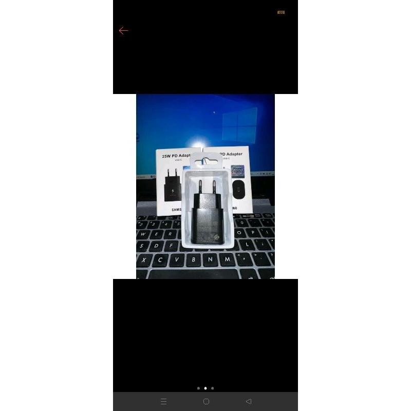 adaptor samsung type c 25w