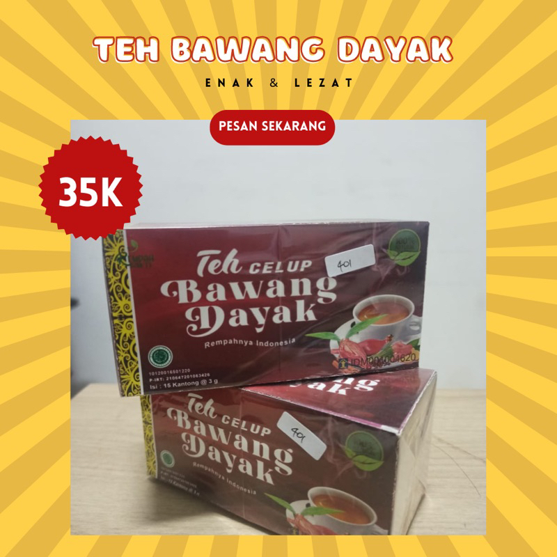 TEH CELUP BAWANG DAYAK