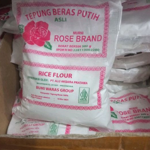 

tepung trigu 500g rosebrand