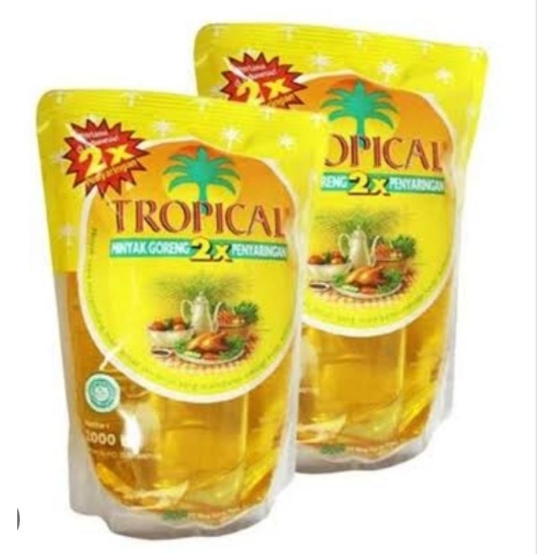 

2 liter minyak goreng tropical dll