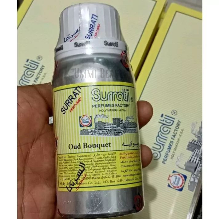 Parfum OUD BUKIYYAH by SURRATI | Parfum Oud Bukiyyah Bibit | Parfum Oud Bukiyyah 100ml | Surrati Par