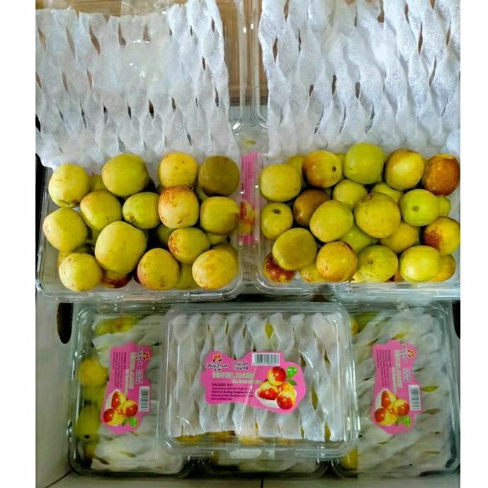 

Buah Jujube Fresh Angco | pear Jujube sweet & Crunchy | pack