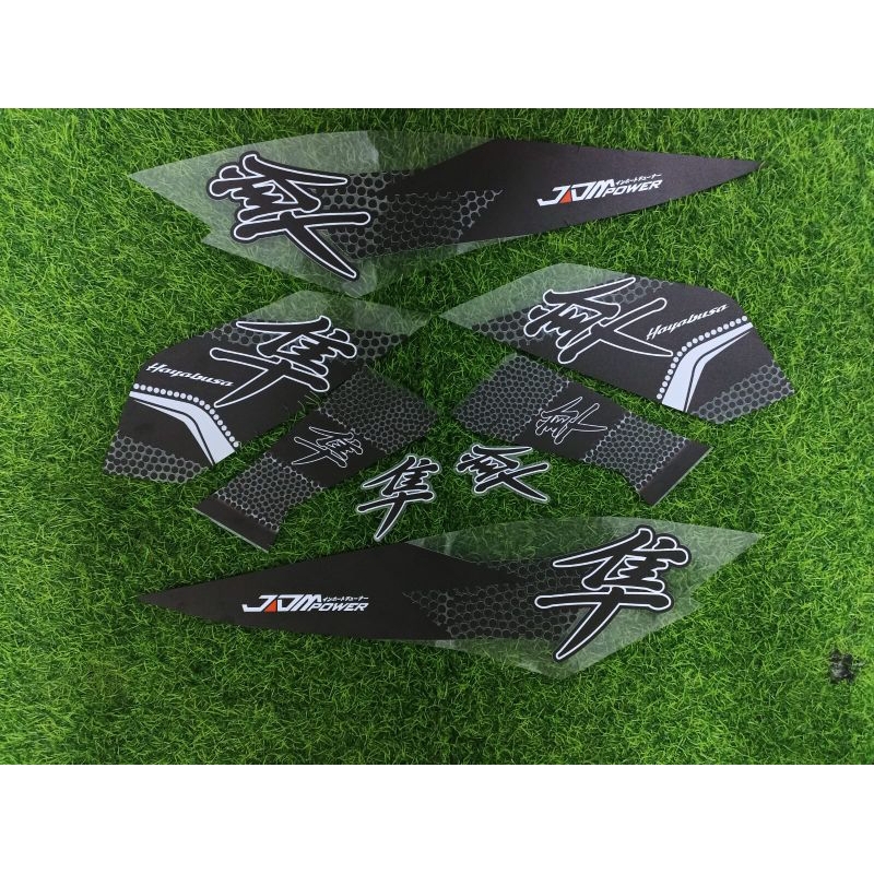 STRIPING TRANSPARAN BEAT DELUXE CUSTOM HAYABUSA TERBARU