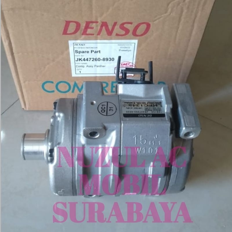 Compresor Kompresor AC Mobil Panther turbo Touring Denso Asli - Barang Baru
