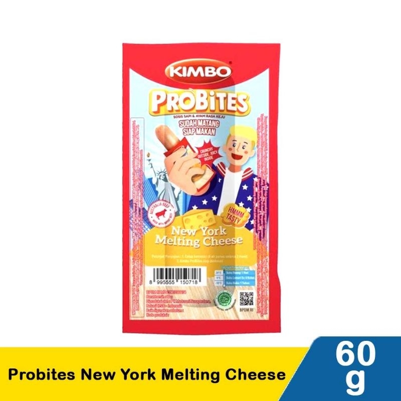 

Kimbo Probites New York Melting Cheese 60G