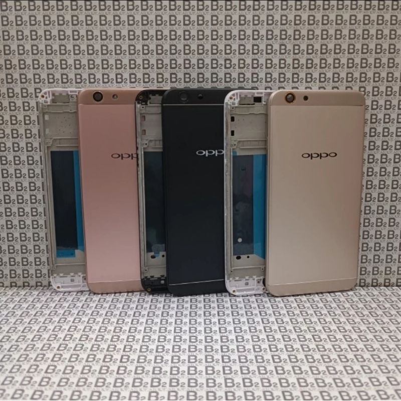 kesing housing casing full set oppo f1s / oppo a59 frame + backdoor original