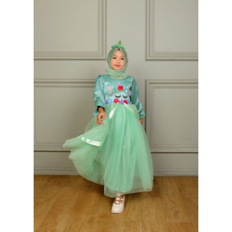 PROMO Gaun anak unicorn