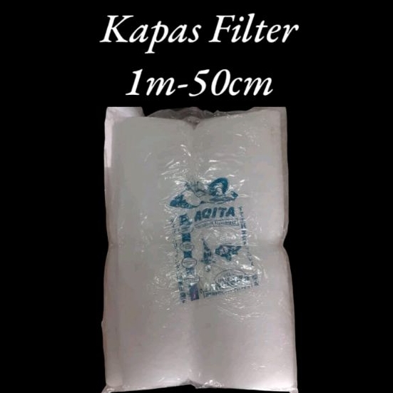 Kapas Filter Aquarium Besar Aqita
