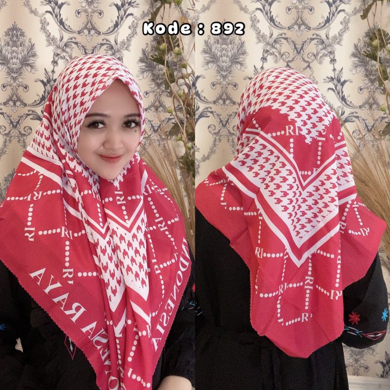 Segiempat VOAL MOTIF PREMIUM TERBARU (Journey KW, Vanilla KW, Dian Pelangi KW) BanieScoop
