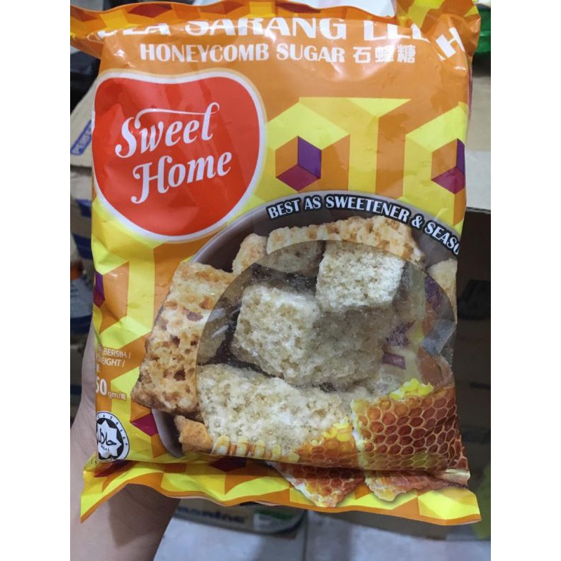 

GULA SARANG LEBAH - HONEYCOMB SUGAR 250gr - GULA BATU