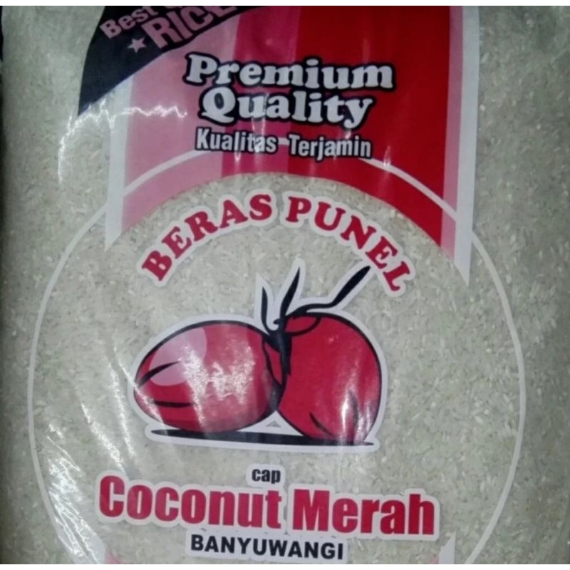 

Beras punel coconut merah 5kg