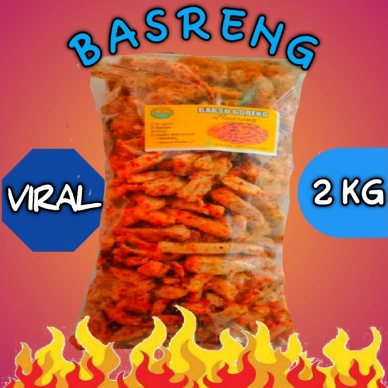 

BASRENG 2 KG HARUM DAUN JERUK / KRIPIK BASRENG RENYAH