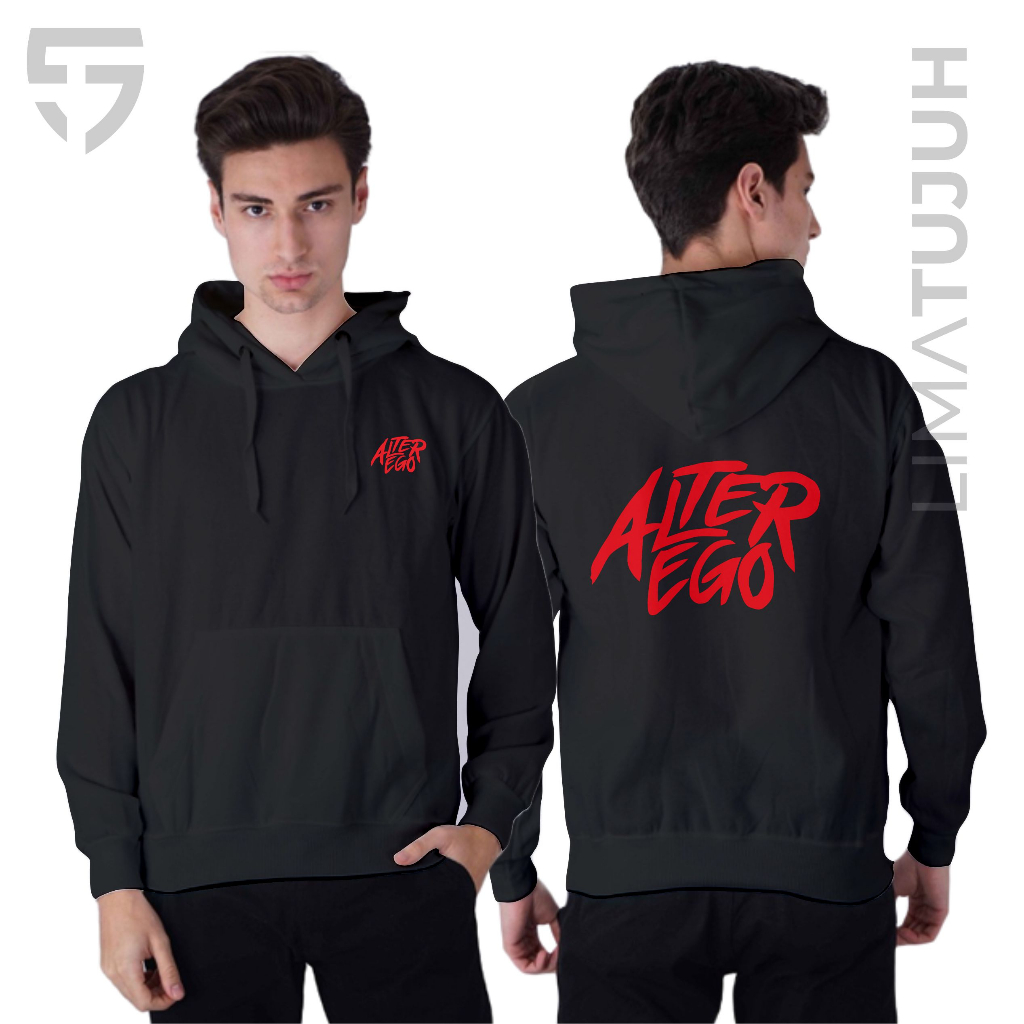 Jaket Hoodie Alter Ego Bahan Premium