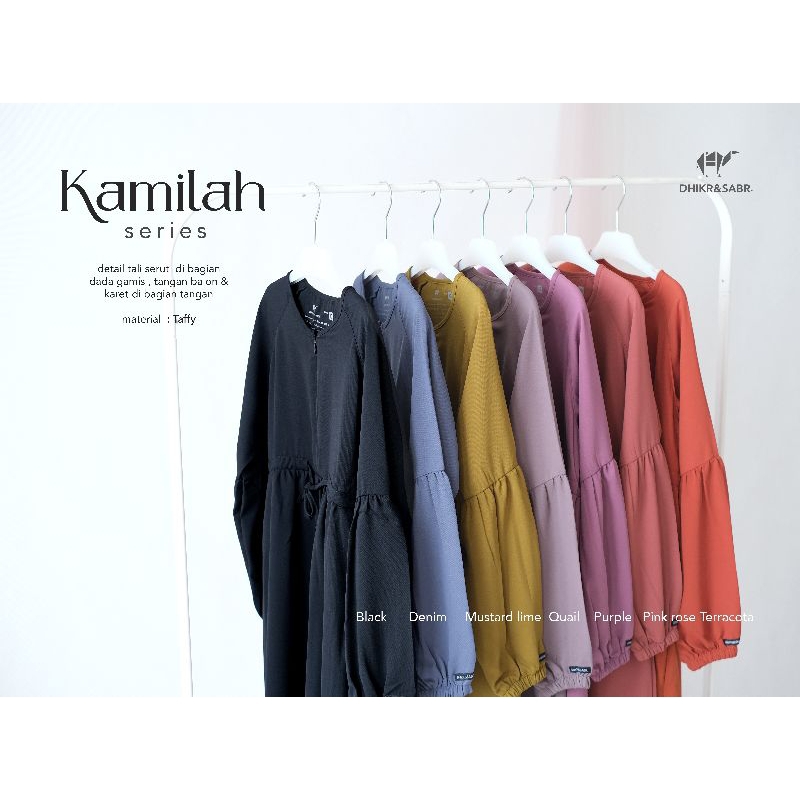 Gamis Dhikr&Sabr Kamilah series  - Gamis Anak - Kids series