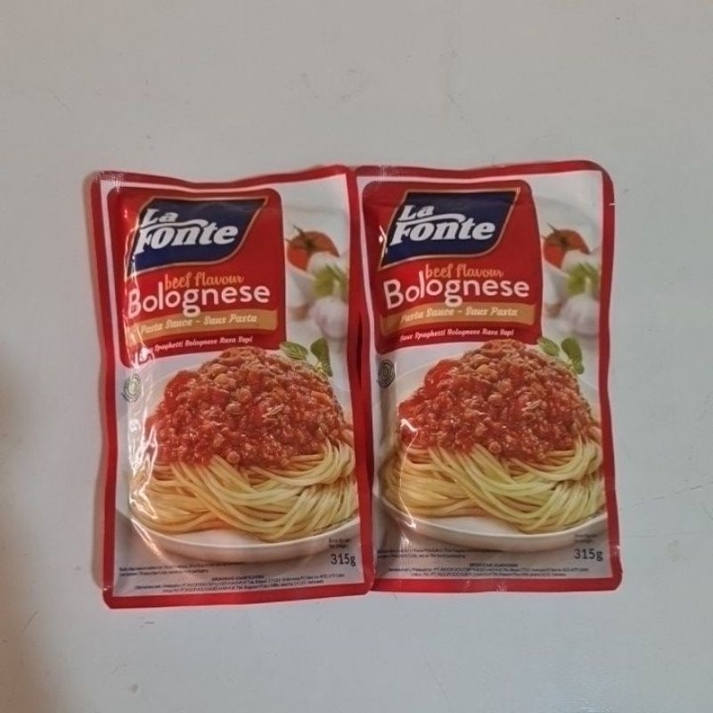 

La Fonte Bolognese Beef Flavor/ Saus Spaghetti Bolognese Rasa Sapi 315gram