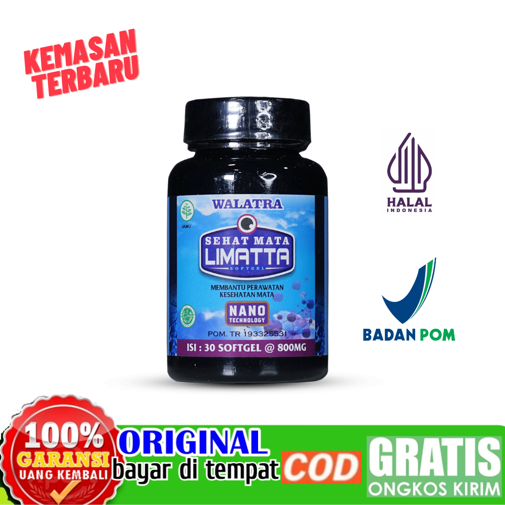 Walatra Sehat Mata Limatta 30 softgel