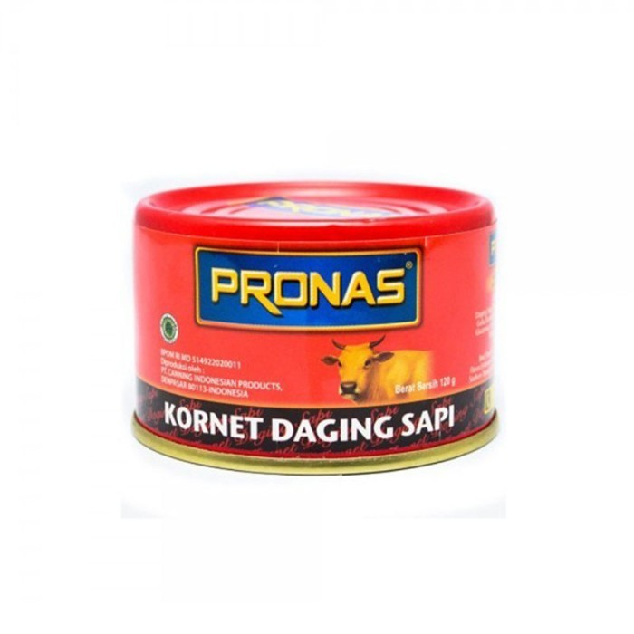 

PRONAS Corned Beef 120gr Kornet Daging Sapi Kaleng Halal