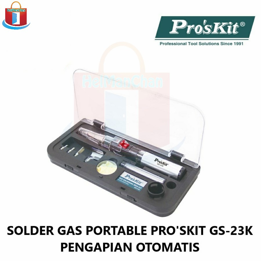Solder GAS PROSKIT PORTABLE  GS-23K Pengapian Otomatis Original 72031