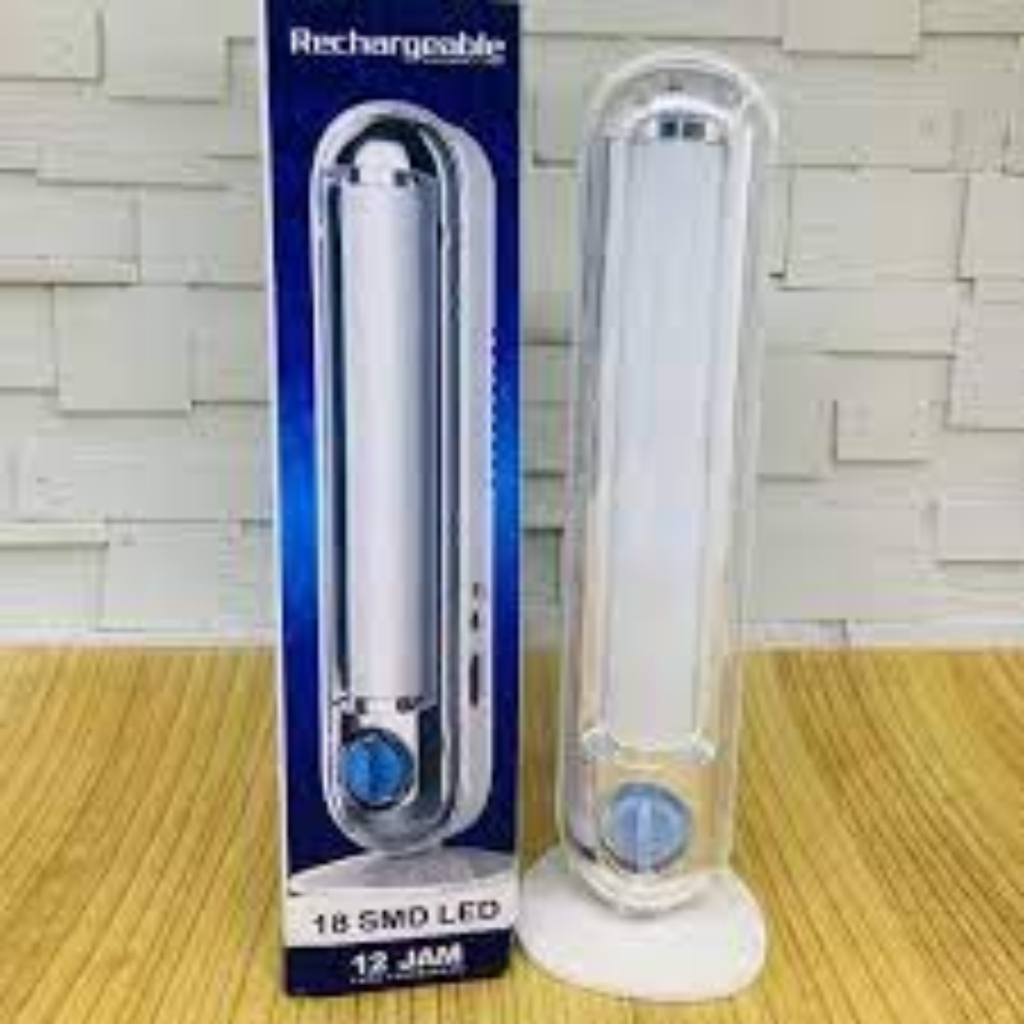 LAMPU SURYA SQL 18L - LAMPU LED EMERGENCY DARURAT RECHARGEABLE - LAMPU DARURAT SURYA SQL 18L FROSTED