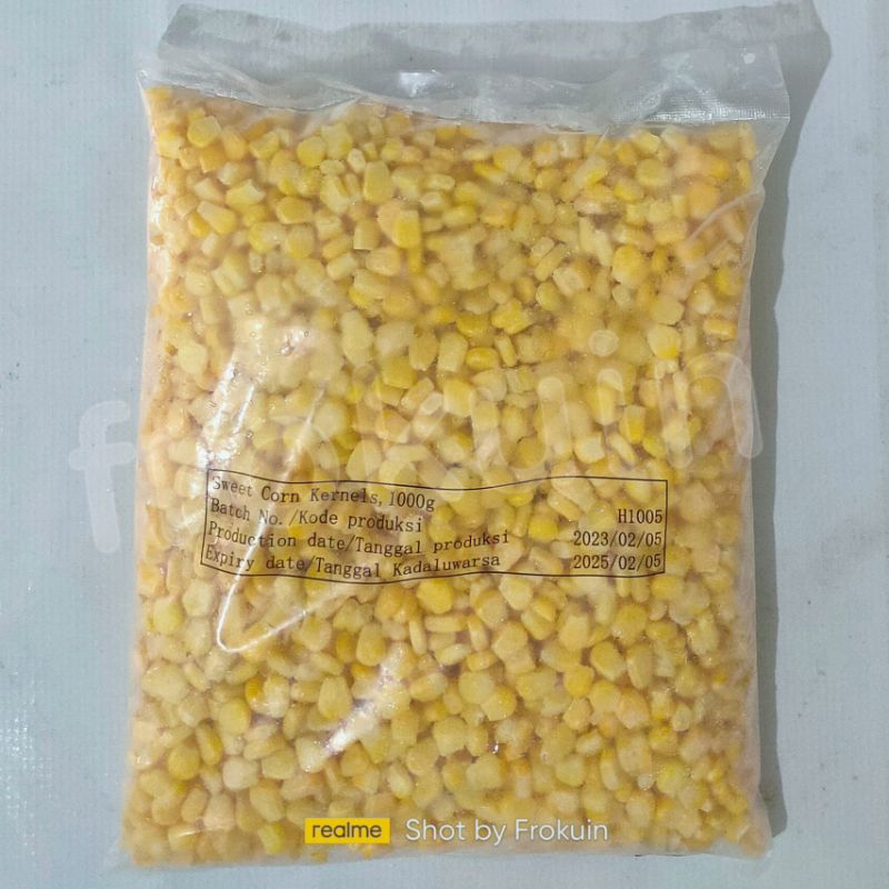 

Jagung Pipil Manis Sweet Corn 1kg - Frozen Food Murah