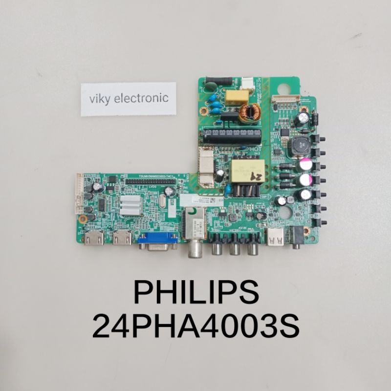 mainboard tv PHILIPS 24PHA4003S mb mesin tv led PHILIPS 24PHA4003S