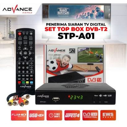 Set Top Box Advance STP-A01 Set Top Box TV Digital Advance STPA01