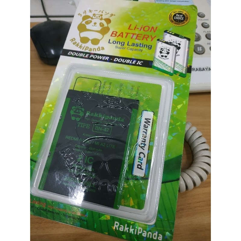 Baterai Rakkipanda BN47