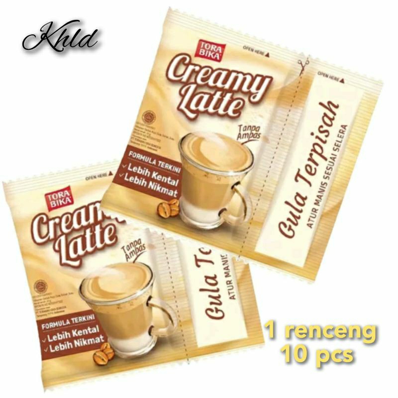 

Creamy Latte torabika renceng 10pcs