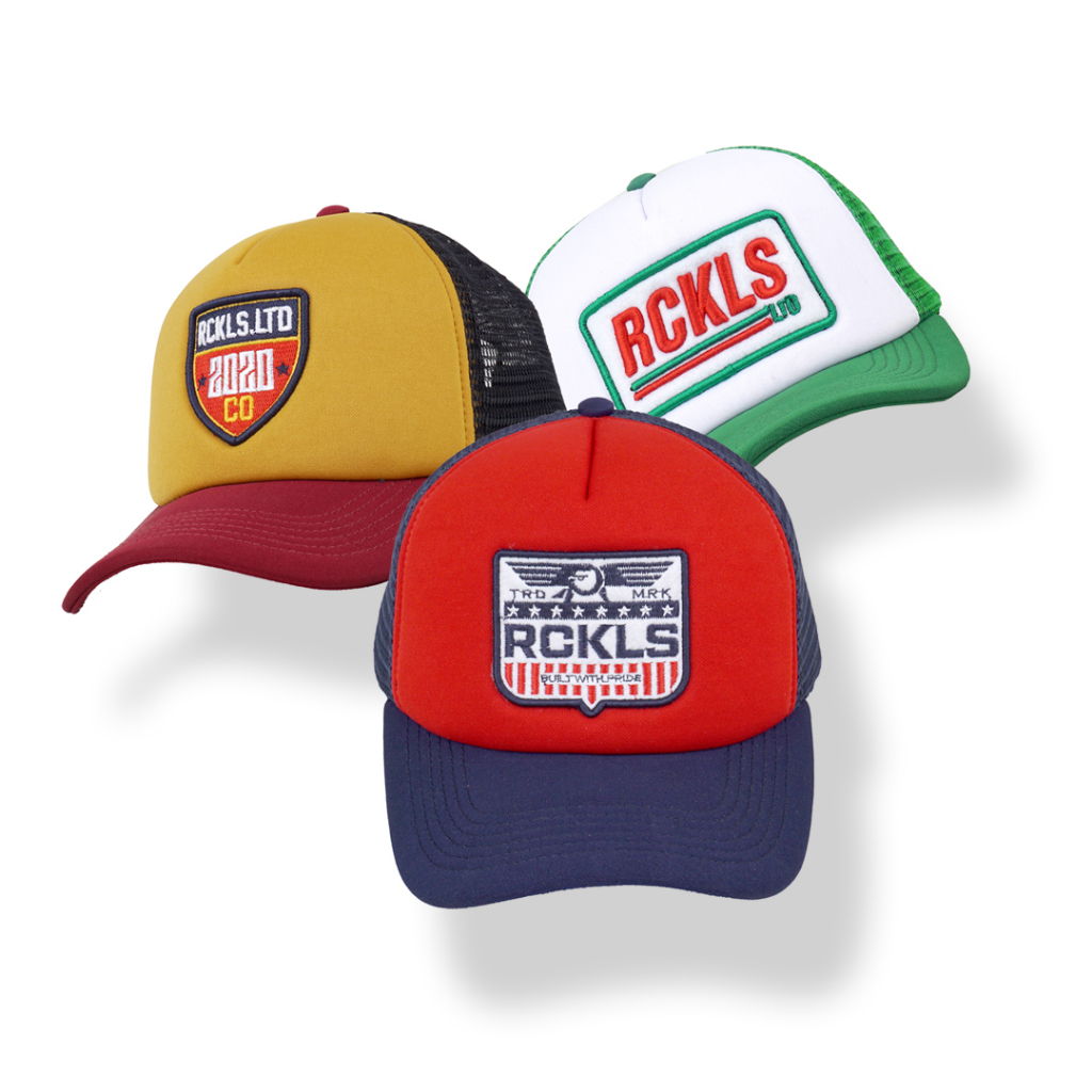 RCKLS. Topi Jaring Pria Distro Original Trucker Bordir