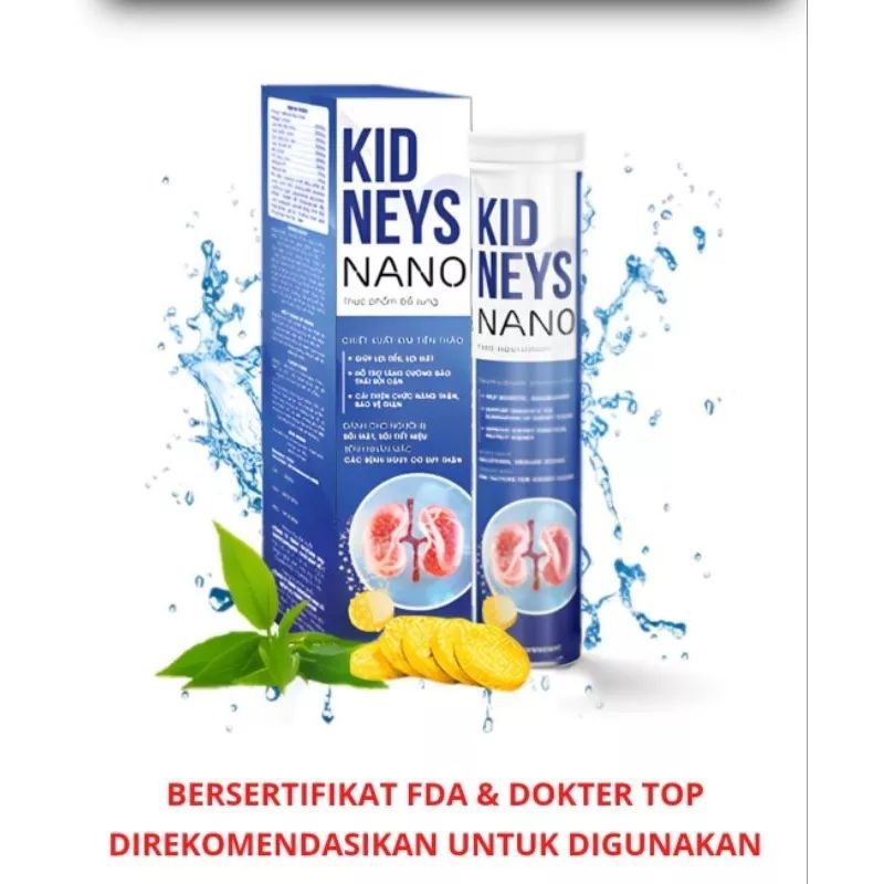 KIDNEYS NANO tablet effervescent untuk batu ginjal