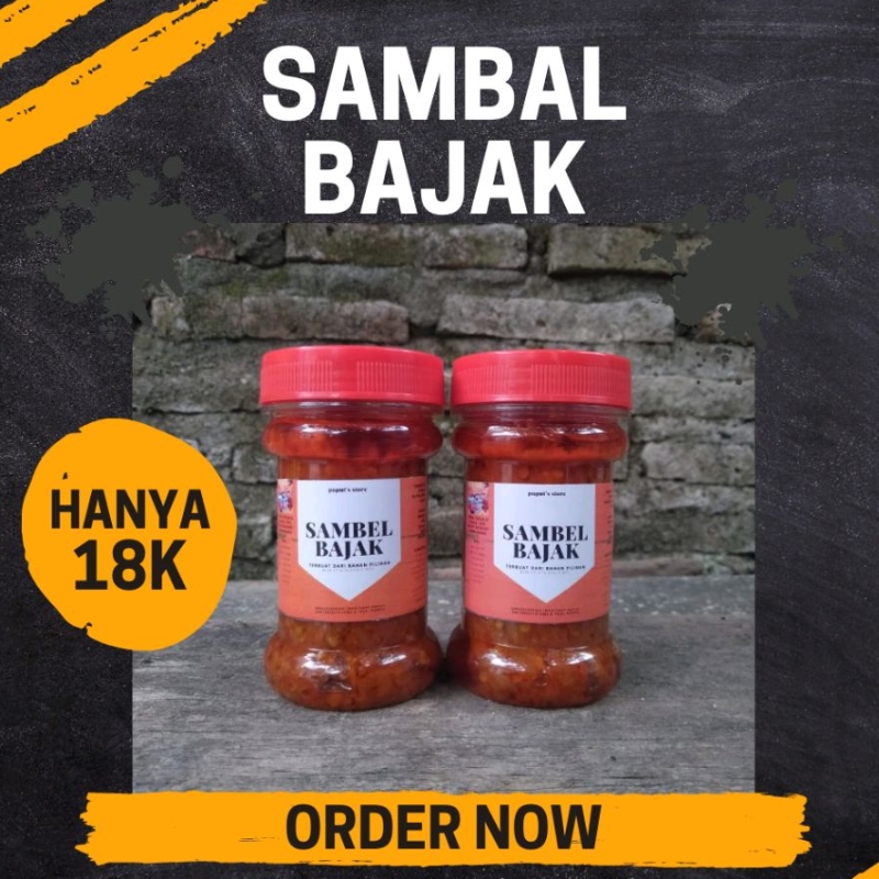 

SAMBAL/SAMBEL BAJAK baca deskripsi